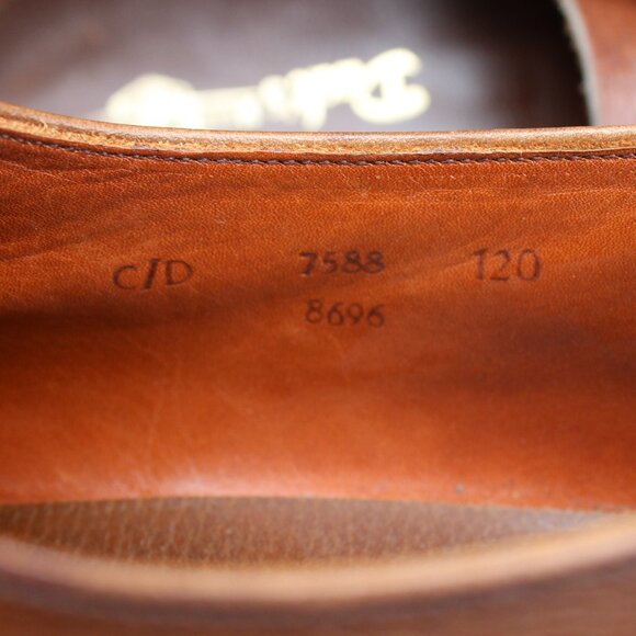Vintage's Cheaney's for Dack's Classic Brown Derby, Men's 12 US, Made in England - Picture 10 of 14